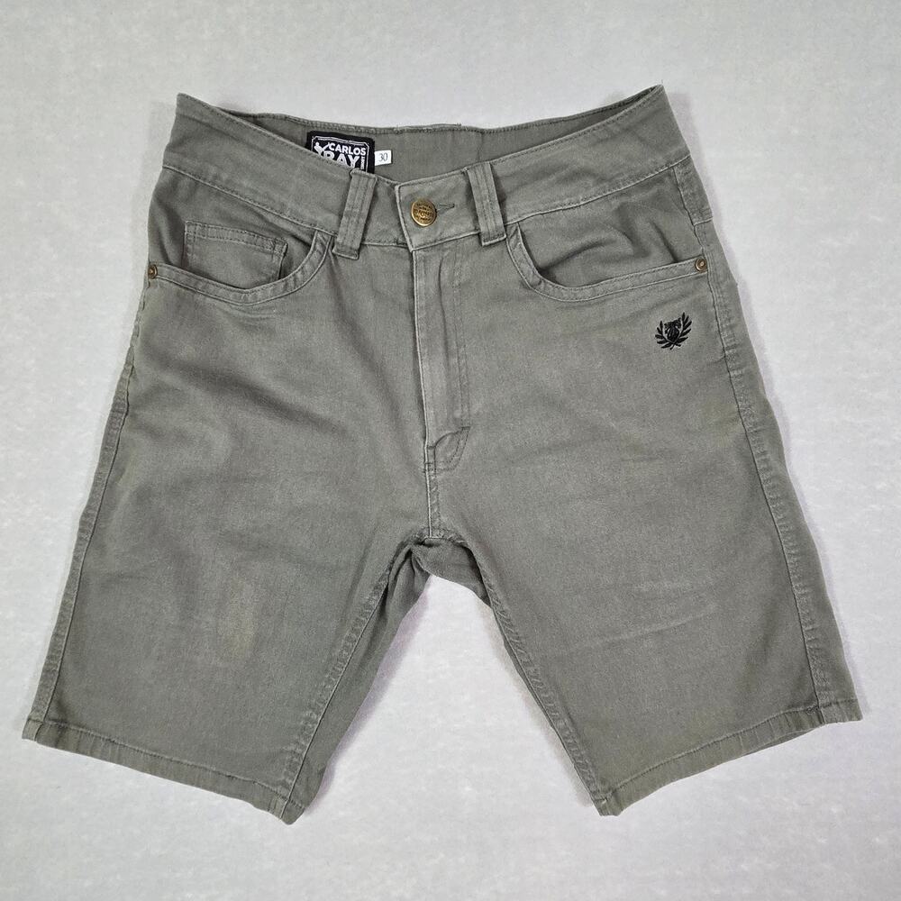 Carlos Ray Mens Gray Tactical TD Shorts Outdoor Hiking w/Pockets Size 30x9‍